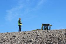 Продолжается строительство железной дороги Горадиз - Агбенд (ФОТО)