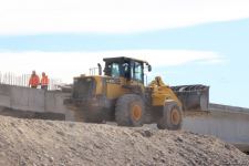 Продолжается строительство железной дороги Горадиз - Агбенд (ФОТО)