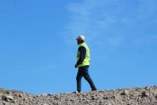 Продолжается строительство железной дороги Горадиз - Агбенд (ФОТО)