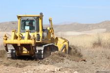 Продолжается строительство железной дороги Горадиз - Агбенд (ФОТО)