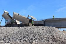 Продолжается строительство железной дороги Горадиз - Агбенд (ФОТО)