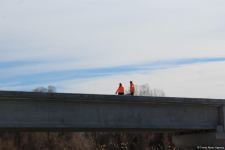 Продолжается строительство железной дороги Горадиз - Агбенд (ФОТО)