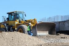 Продолжается строительство железной дороги Горадиз - Агбенд (ФОТО)