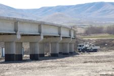Продолжается строительство железной дороги Горадиз - Агбенд (ФОТО)