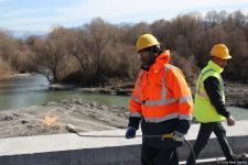 Продолжается строительство железной дороги Горадиз - Агбенд (ФОТО)