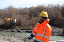 Продолжается строительство железной дороги Горадиз - Агбенд (ФОТО)