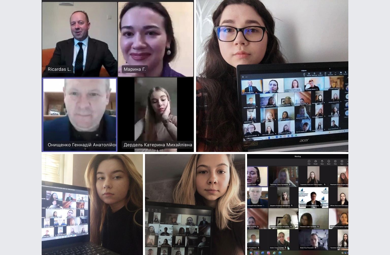 Свидетель Карабахской войны Ричардас Лапайтис выступил перед украинскими студентами (ФОТО)