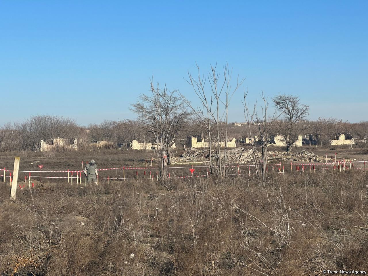 Армяне заминировали территории вокруг массовых захоронений в Физули (ФОТО/ВИДЕО)