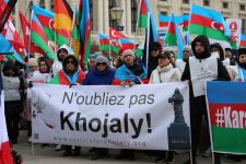 На площади Хельденплац в Вене состоялась акция в память о жертвах Ходжалинского геноцида (ФОТО)