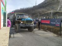По Лачинской дороге беспрепятственно проехала автоколонна РМК (ФОТО)