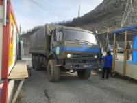 По Лачинской дороге беспрепятственно проехала автоколонна РМК (ФОТО)