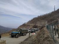 По Лачинской дороге беспрепятственно проехала очередная автоколонна РМК (ФОТО)
