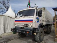 По Лачинской дороге беспрепятственно проехала очередная автоколонна РМК (ФОТО)