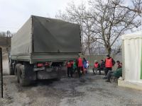 По Лачинской дороге беспрепятственно проехала очередная автоколонна РМК (ФОТО)