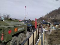 По Лачинской дороге беспрепятственно проехала автоколонна миротворцев (ФОТО)