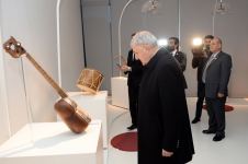 Президент Ирака Абдель Латиф Джамал Рашид ознакомился с Центром Гейдара Алиева (ФОТО)