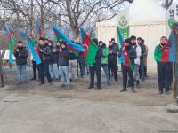 Протесты на дороге Лачин-Ханкенди продолжаются 83-й день (ФОТО)