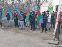 Протесты на дороге Лачин-Ханкенди продолжаются 83-й день (ФОТО)