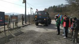 По Лачинской дороге беспрепятственно проехали еще 20 транспортных средств миротворцев (ФОТО)