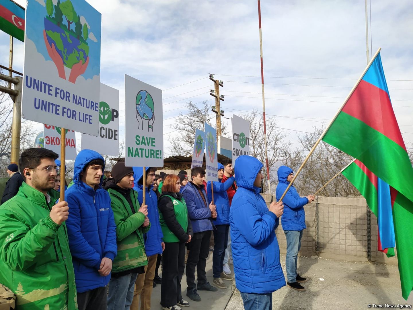 Протесты на дороге Лачин-Ханкенди продолжаются 84-й день (ФОТО)