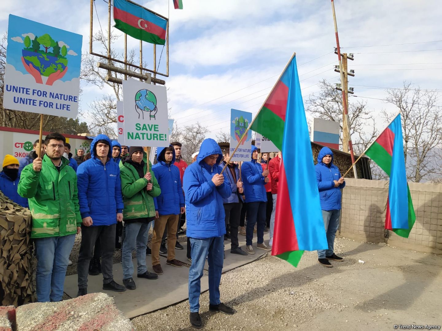 Протесты на дороге Лачин-Ханкенди продолжаются 84-й день (ФОТО)