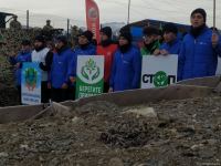 Протесты на дороге Лачин-Ханкенди продолжаются 85-й день (ФОТО)