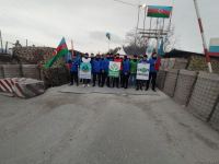 Протесты на дороге Лачин-Ханкенди продолжаются 85-й день (ФОТО)