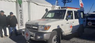 По Лачинской дороге беспрепятственно проехала колонна МККК (ФОТО)