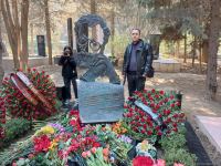 Рустам Ибрагимбеков и его Вселенная - Фатима и Фуад Ибрагимбековы о памятнике Мастеру (ФОТО)