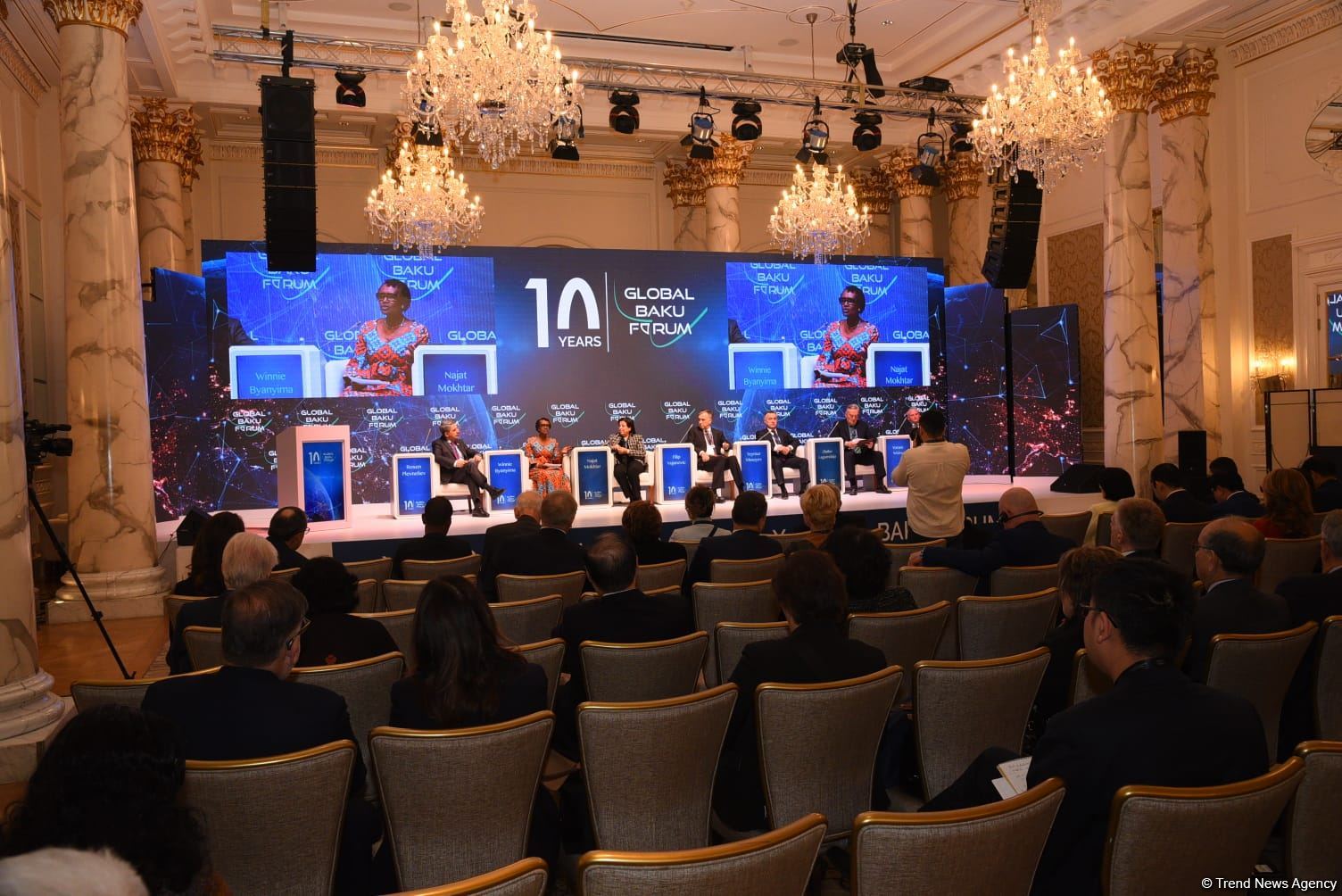 В рамках Глобального Бакинского форума состоялось четвертое панельное заседание (ФОТО)