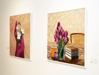 В работах Нигяр Хельми вы не увидите лиц женщин - зрители сами "рисуют" их в воображении (ФОТО)