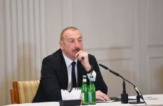 Состоялась встреча Президента Азербайджана Ильхама Алиева с руководителями ведущих компаний Германии (ФОТО)