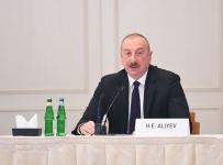 Состоялась встреча Президента Азербайджана Ильхама Алиева с руководителями ведущих компаний Германии (ФОТО)