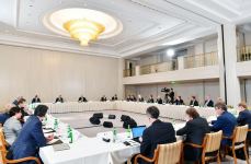 Состоялась встреча Президента Азербайджана Ильхама Алиева с руководителями ведущих компаний Германии (ФОТО)