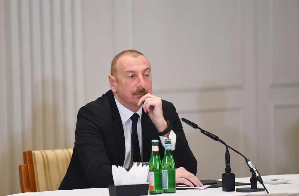 Состоялась встреча Президента Азербайджана Ильхама Алиева с руководителями ведущих компаний Германии (ФОТО)