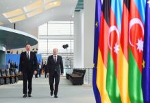 Президент Ильхам Алиев и Канцлер Олаф Шольц провели совместную пресс-конференцию (ФОТО/ВИДЕО)