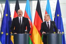 Президент Ильхам Алиев и Канцлер Олаф Шольц провели совместную пресс-конференцию (ФОТО/ВИДЕО)