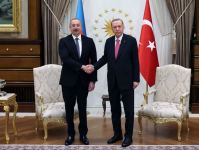 Состоялась встреча Президента Ильхама Алиева с Президентом Реджепом Тайипом Эрдоганом (ФОТО/ВИДЕО)