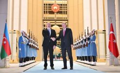 Состоялась встреча Президента Ильхама Алиева с Президентом Реджепом Тайипом Эрдоганом (ФОТО/ВИДЕО)