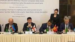 Подписан документ по упрощению транзита по Транскаспийскому коридору «Восток-Запад» (ФОТО)