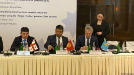 Подписан документ по упрощению транзита по Транскаспийскому коридору «Восток-Запад» (ФОТО)