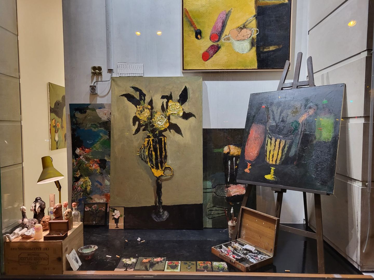 В Париже открылась выставка "Maler" азербайджанского художника Нияза Наджафова  (ФОТО)