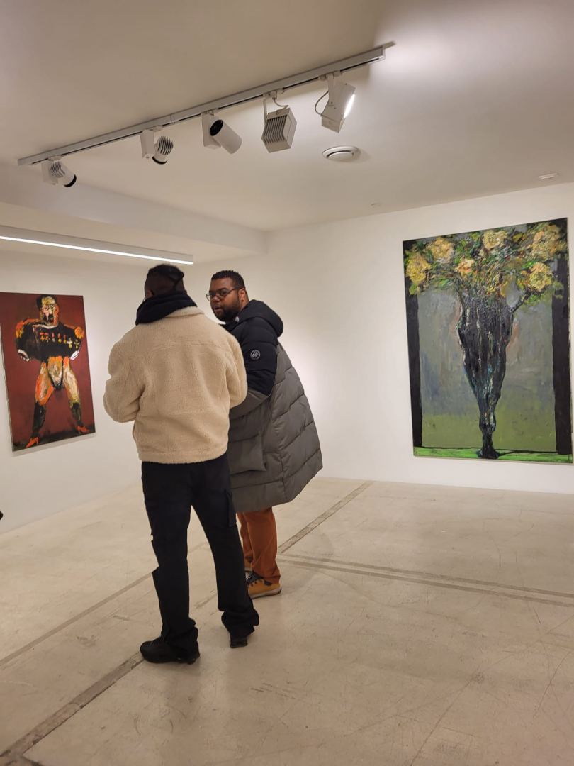 В Париже открылась выставка "Maler" азербайджанского художника Нияза Наджафова  (ФОТО)