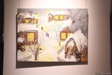 В Баку открылась выставка картин дипломата Турала Рзаева – от хобби до четырех времен года (ФОТО)