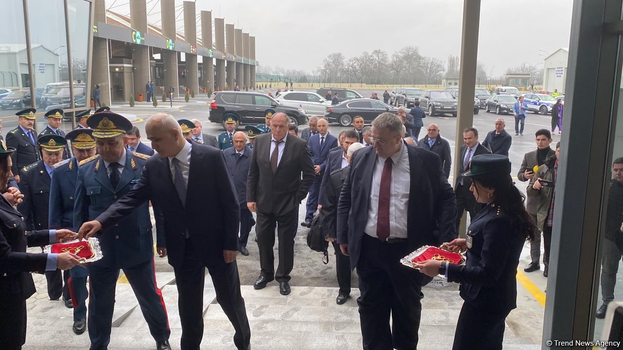 Состоялась официальная церемония сдачи в эксплуатацию таможенного поста "Ханоба" после реконструкции (ФОТО/ВИДЕО)
