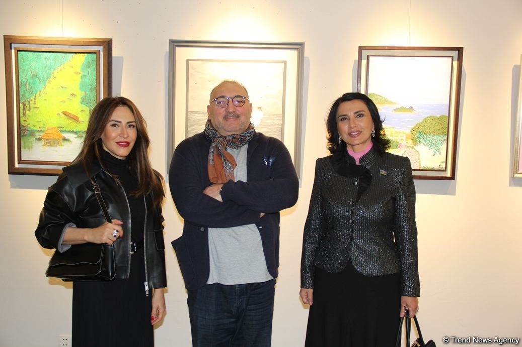 В Баку открылась выставка картин дипломата Турала Рзаева – от хобби до четырех времен года (ФОТО)