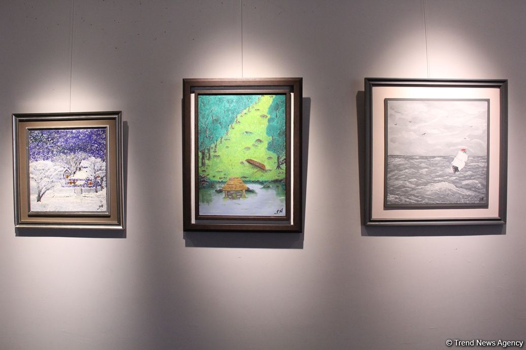 В Баку открылась выставка картин дипломата Турала Рзаева – от хобби до четырех времен года (ФОТО)