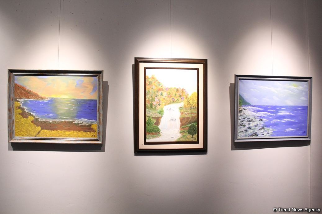 В Баку открылась выставка картин дипломата Турала Рзаева – от хобби до четырех времен года (ФОТО)