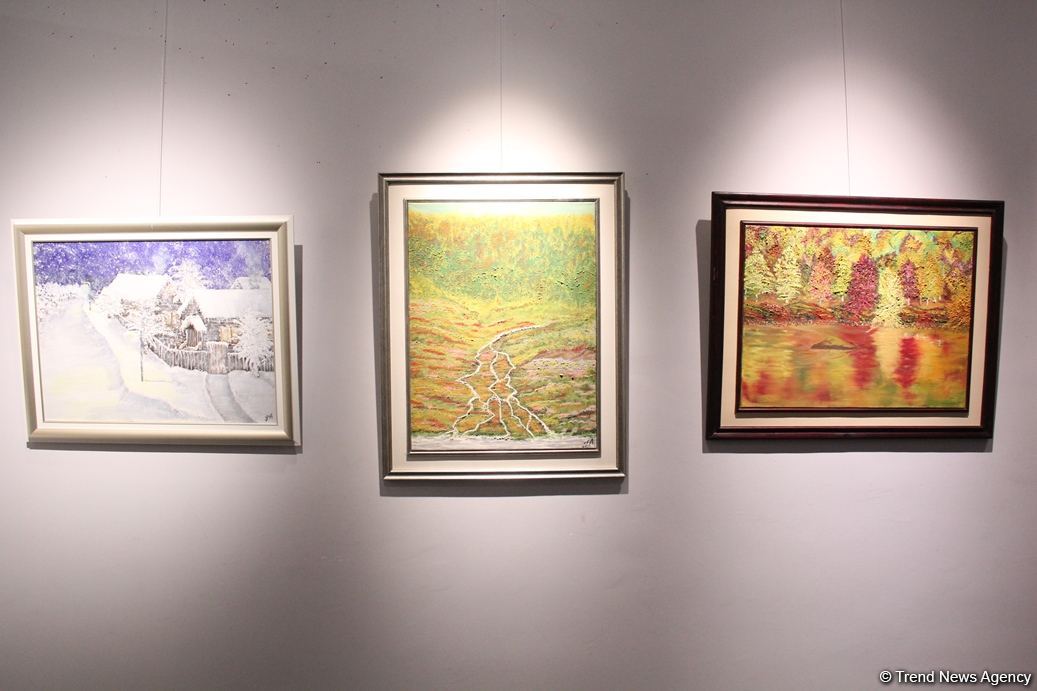 В Баку открылась выставка картин дипломата Турала Рзаева – от хобби до четырех времен года (ФОТО)
