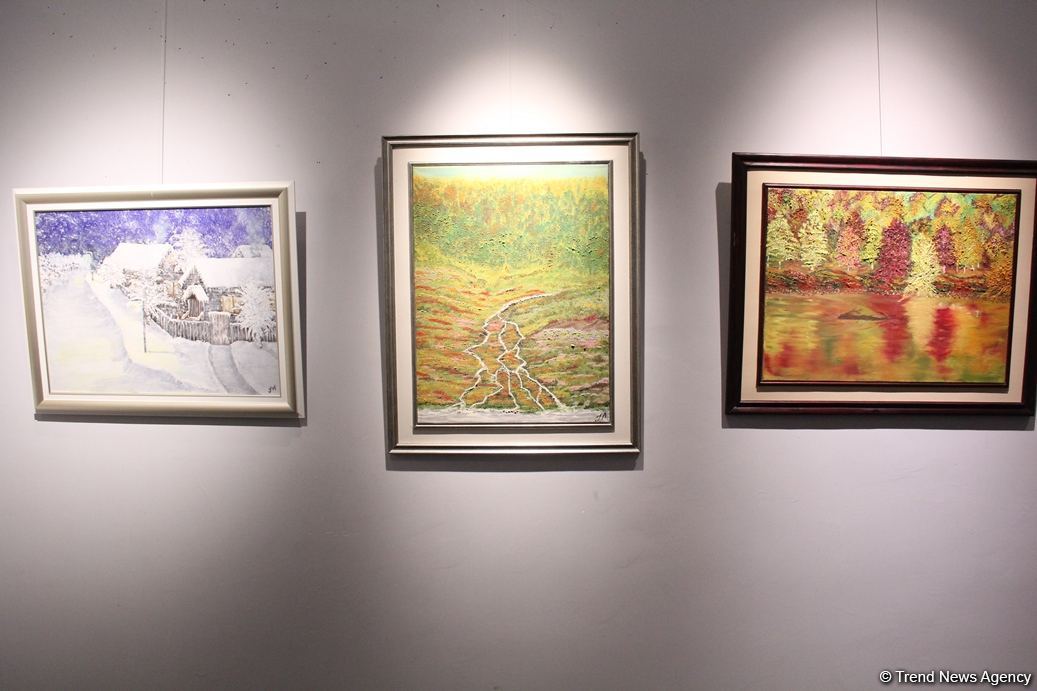 В Баку открылась выставка картин дипломата Турала Рзаева – от хобби до четырех времен года (ФОТО)